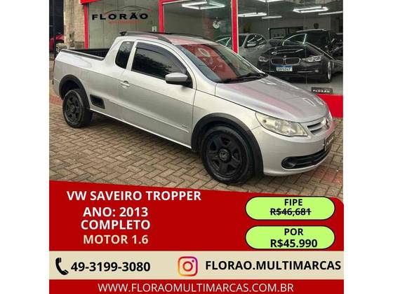 VOLKSWAGEN SAVEIRO 1.6 MI TROOPER CE 8V FLEX 2P MANUAL G.V